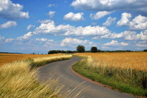 Auf der Loog - Blick Richtung Autobahn